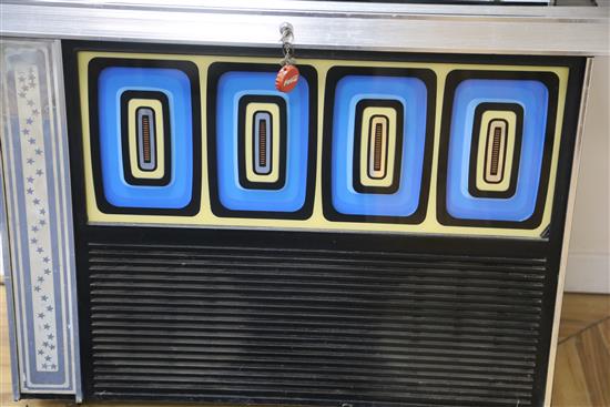A Rock-ola Mystic 478 juke box (in working order) W.104cm, D.63cm, H.136cm